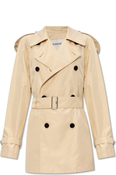 Burberry for Women Burberry Double Breasted Belted Blazer