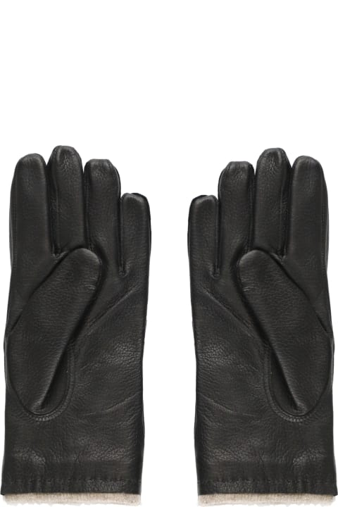 Orciani Gloves for Men Orciani Drummed Gloves