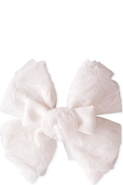 self-portrait for Men self-portrait White Clip For Girl With Bow