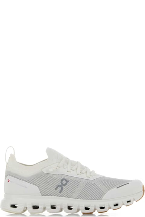 ON for Kids ON White Canvas Cloud 6 Versa Sneakers