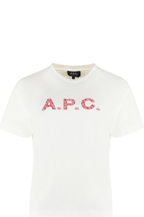 A.P.C. for Women A.P.C. Cotton Crew-neck T-shirt
