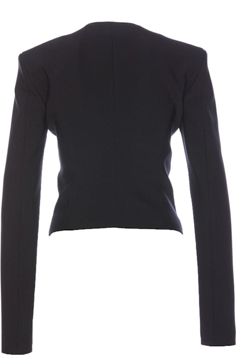 The Attico for Women The Attico Zipped Crewneck Jacket