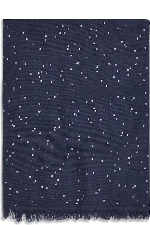Scarves & Wraps for Women Brunello Cucinelli Sequins Scarf
