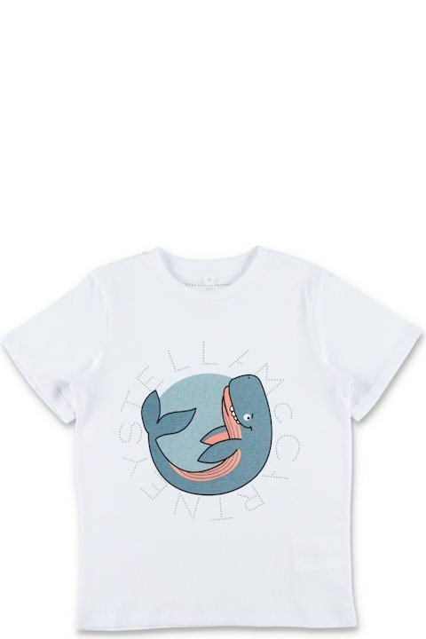 Homeware Stella McCartney Kids Stella Mccartney Kids Whale Graphic T-shirt