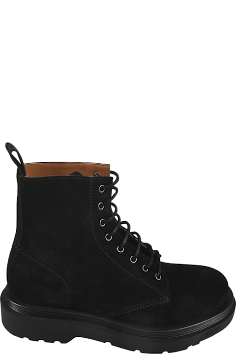 Buttero Shoes for Men Buttero Stitched Lace-up Boots