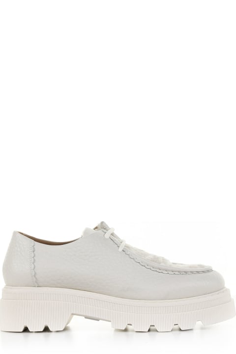 Lace-up Loafer With Plateau