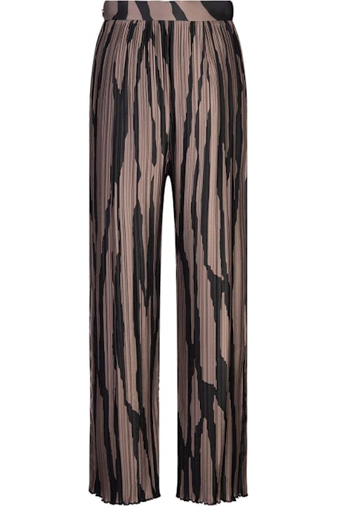 Pants & Shorts for Women Lanvin Abstract-printed Straight Leg Trousers