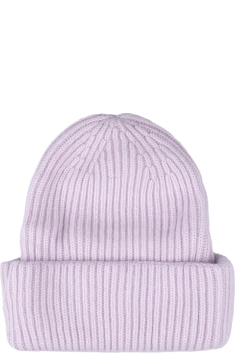 Hats for Women Fedeli Petunia Ribbed Cashmere Beanie