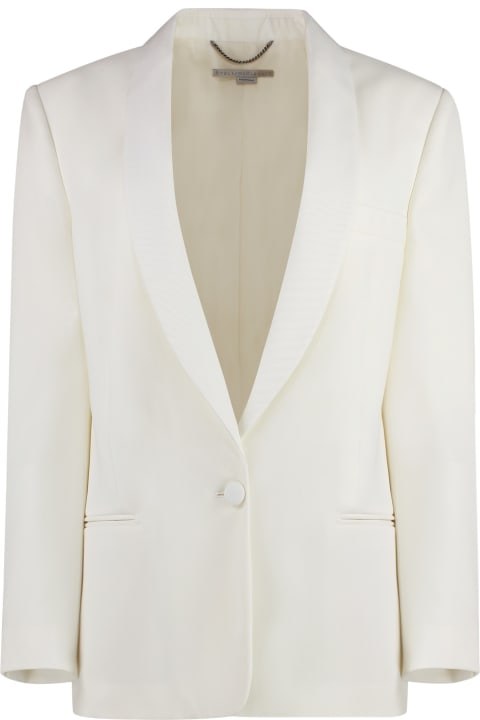 Stella McCartney Coats & Jackets for Women Stella McCartney Wool Blazer With Two Buttons