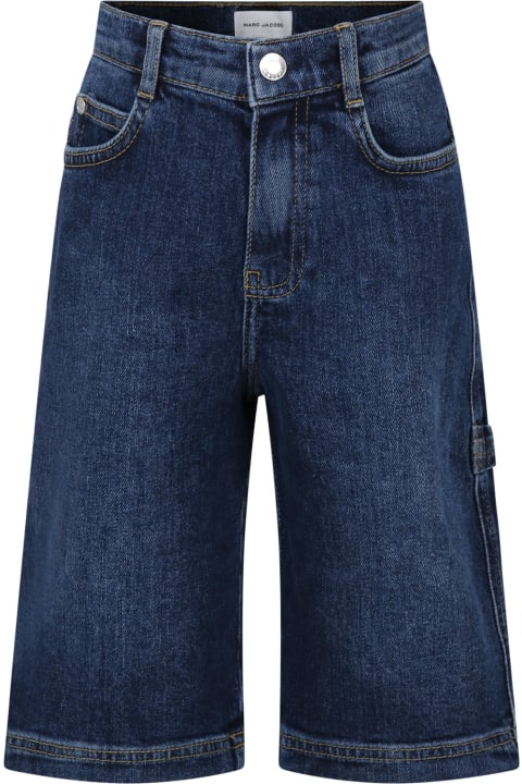 ボーイズ ボトムス Marc Jacobs Denim Shorts For Boy With Logo