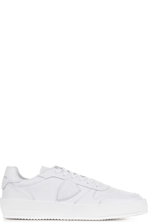 Philippe Model Sneakers for Men Philippe Model Nice White Low Sneakers For Men