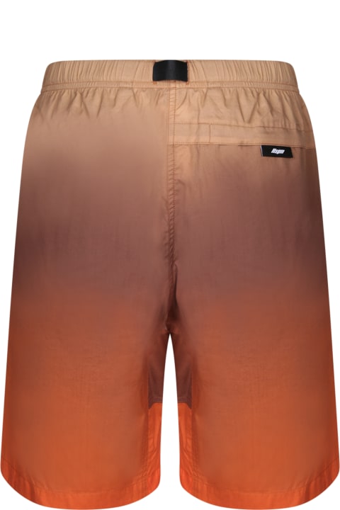 MSGM Pants for Women MSGM Gradient Effect Bermuda Shorts