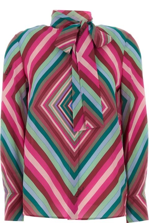 Valentino Garavani Topwear for Women Valentino Garavani Printed Crepe Shirt