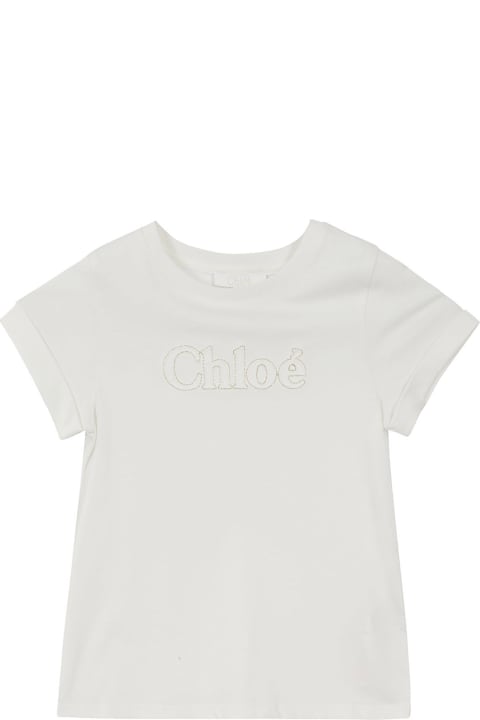Chloé Topwear for Girls Chloé Tee Shirt