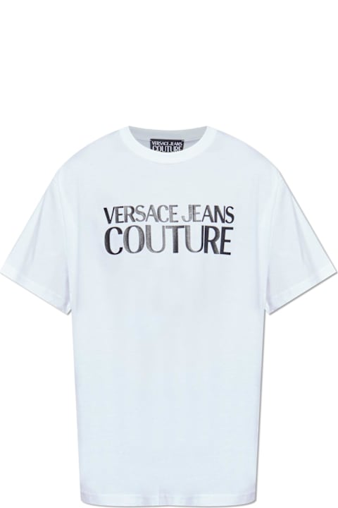 أدوات منزلية Versace Jeans Couture Versace Jeans Couture T-shirt With Printed Logo