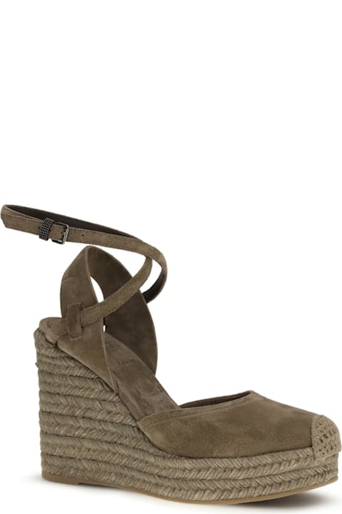Brunello Cucinelli Precious Loop Espadrilles