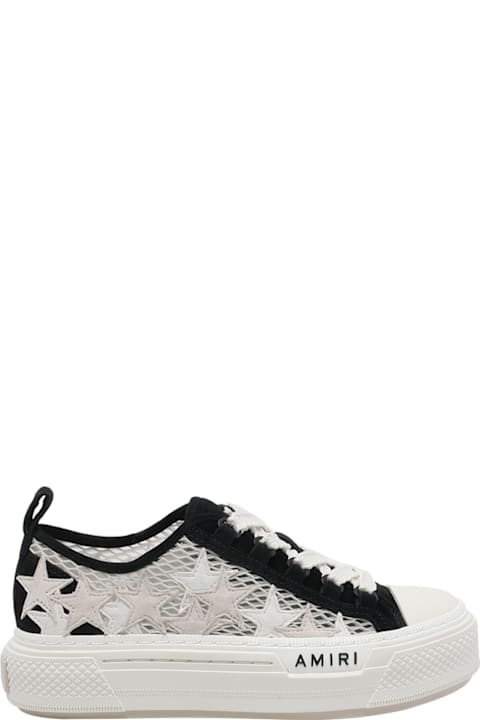 AMIRI Mesh Stars Court Sneakers