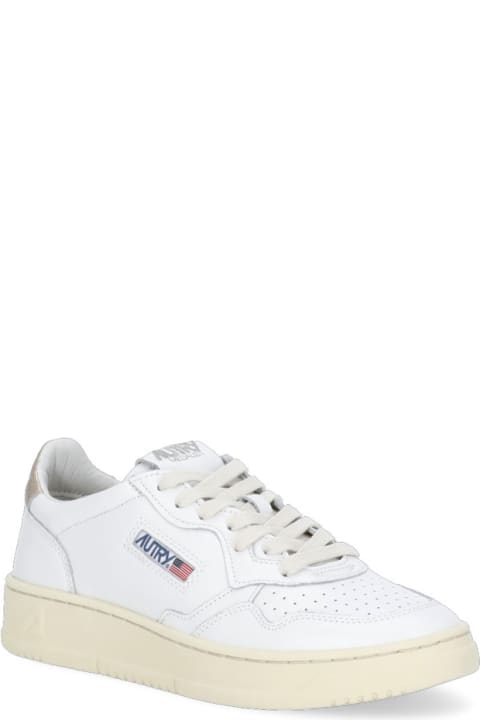 أدوات منزلية Autry Medalist Leather Low-top Sneakers