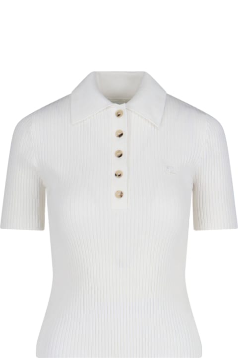 Courrèges Shirts for Men Courrèges Knitted Polo Shirt