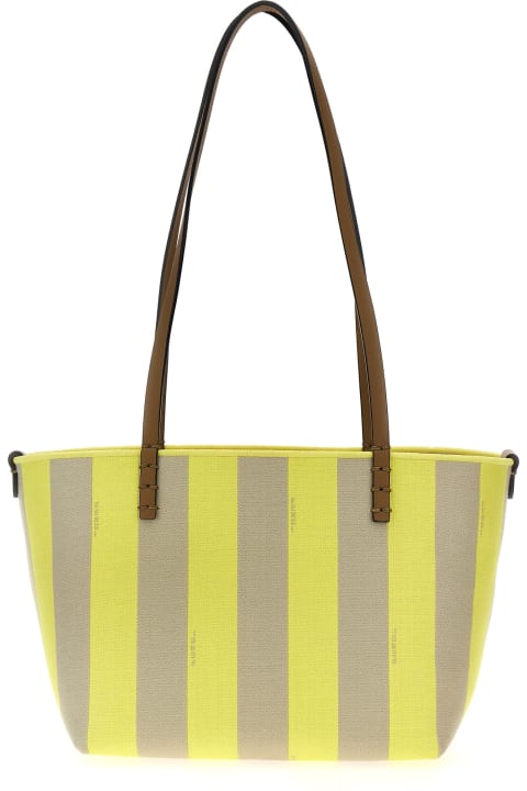 トートバッグ FENDI 'Roll Mini' shopping bag Beige Mini Roll Fabric Beige | Fendi