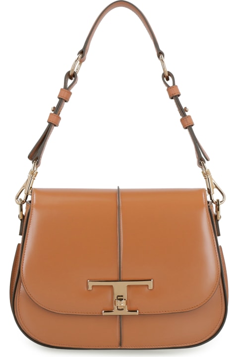 Tod's Totes for Women Tod's T Timeless Leather Shoulder Bag