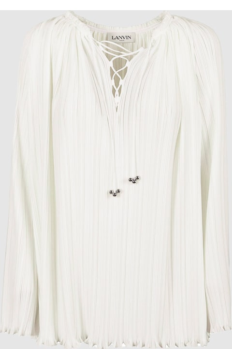 Clothing for Women Lanvin Off White Top