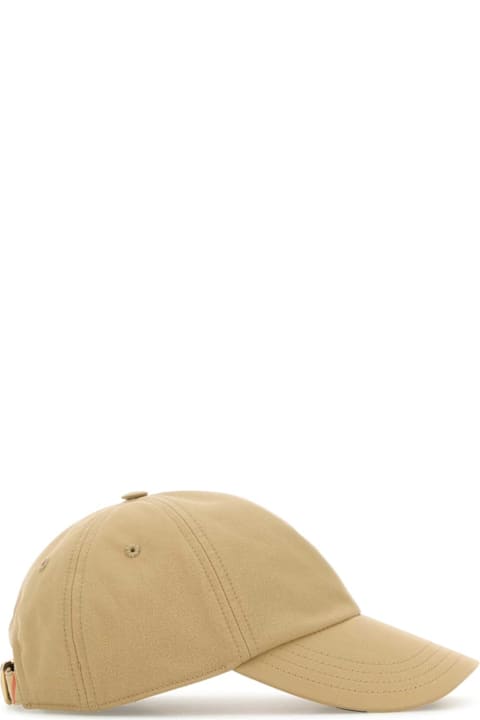 قبعات لـ السيدات Burberry Beige Cotton Baseball Cap