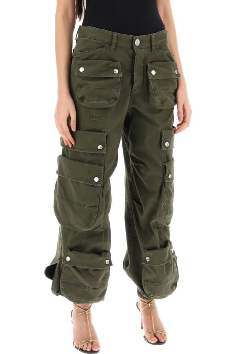 ウィメンズ Dsquared2のパンツ＆ショーツ Dsquared2 Pocket Detailed Cargo Pants
