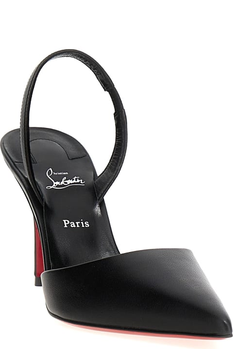 High-Heeled Shoes for Women Christian Louboutin 'apostropha Sling' Slingback