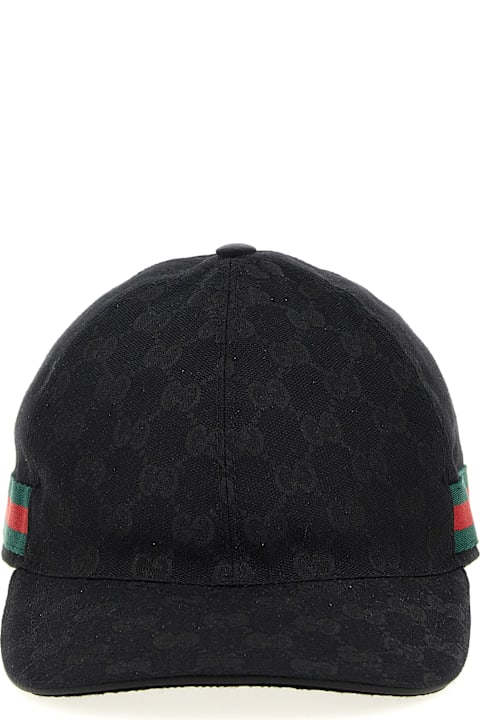 Gucci قبعات لـ القسم الرجالي Gucci 'original Gg' Cap