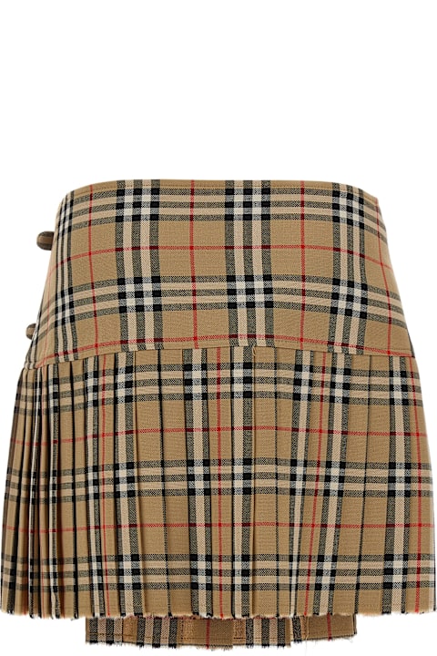 Sale for Women Burberry Kilt Skirt