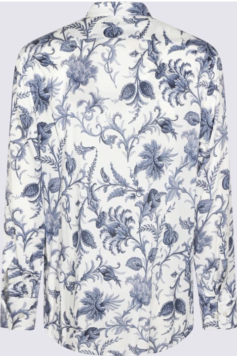 Homeware Etro White And Blue Shirt