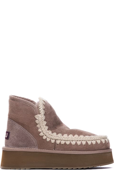 Mou Wedges for Women Mou Mini Eskimo Platform Booties