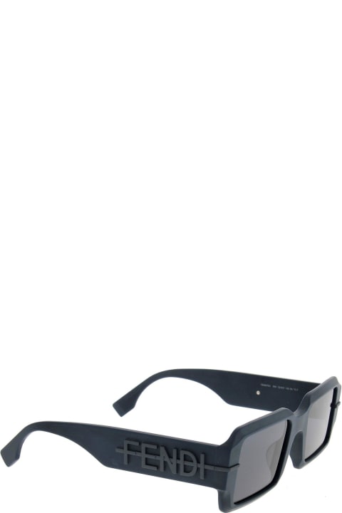 メンズ Fendi Eyewearのアイウェア Fendi Eyewear Rectangle Frame Sunglasses