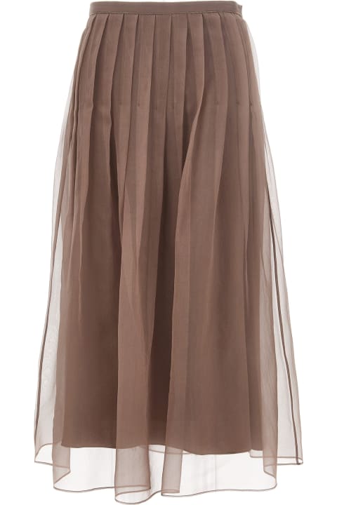 Fashion for Women Brunello Cucinelli Tulle Skirt