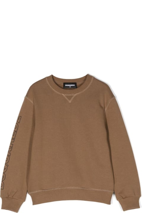 Dsquared2 Sweaters & Sweatshirts for Boys Dsquared2 Dsquared2 Sweaters Brown