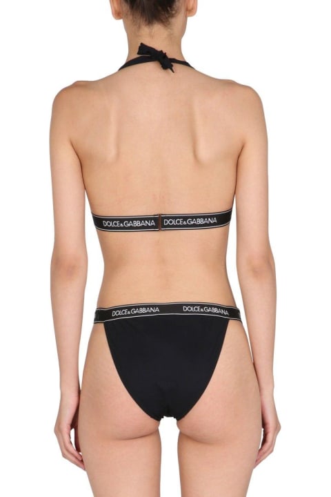 Dolce & Gabbana Swimwear for Women Dolce & Gabbana Logo Band Two-piece Bikini