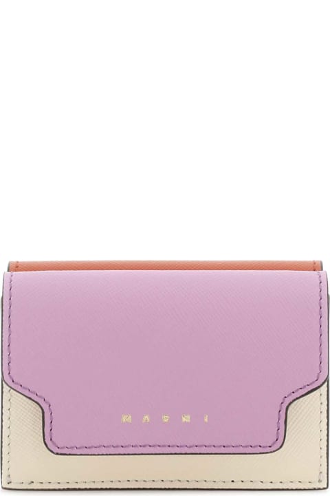 ウィメンズ Marniの財布 Marni Multicolor Leather Wallet