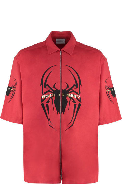 Fashion for Kids VETEMENTS Spider Cotton T-shirt
