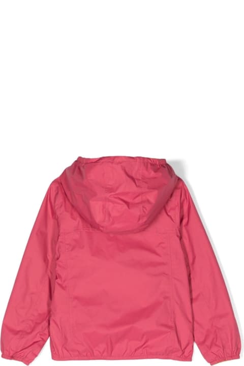 K-Way Coats & Jackets for Girls K-Way Giubbino Con Logo Reversibile