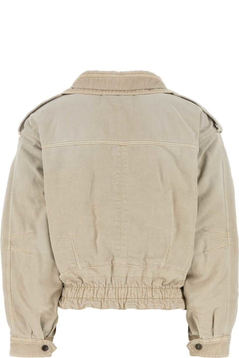 Isabel Marant Coats & Jackets for Women Isabel Marant Beige Denim Aneli Jacket