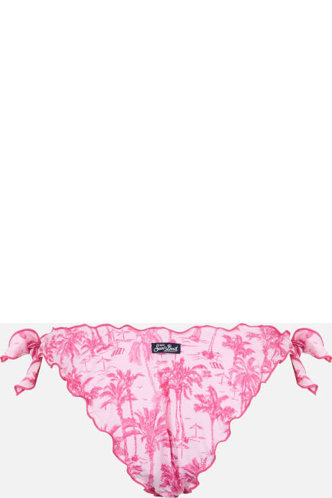 MC2 Saint Barth Underwear & Nightwear for Women MC2 Saint Barth Woman Toile De Jouy Classic Swim Briefs Moon