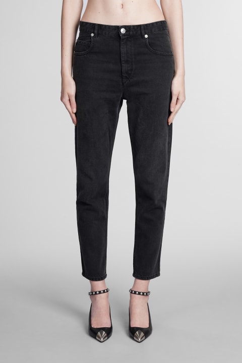 Neasr Jeans In Black Cotton