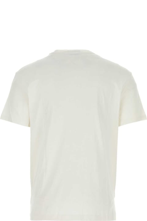 Polo Ralph Lauren Topwear for Men Polo Ralph Lauren White Cotton T-shirt