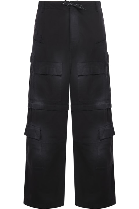 Fashion for Men Balenciaga Cotton Ripstop Large Cargo Pants
