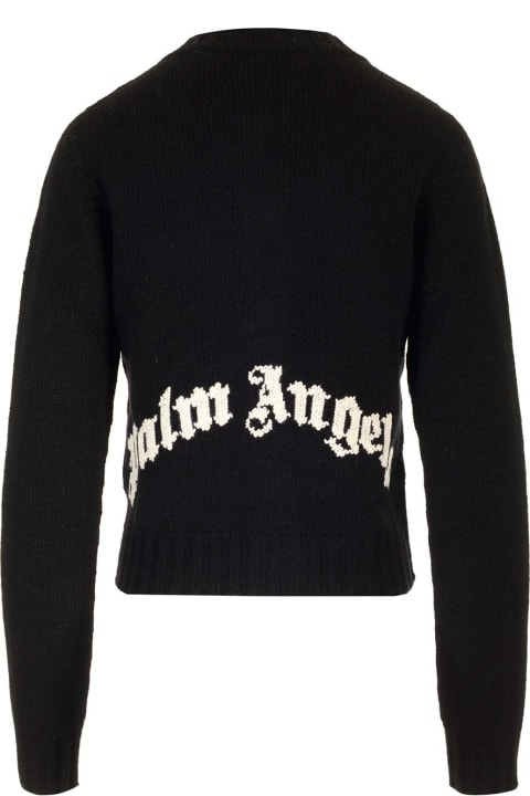 Sweaters for Women Palm Angels Wool Blend Cardigan