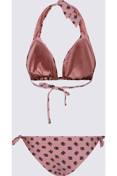 Homeware Dolce 
Gabbana Pink And Black Bikini Set