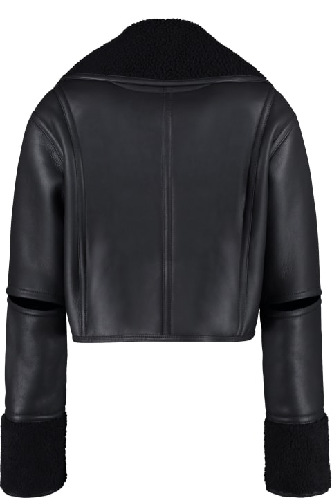 Loewe for Women Loewe Deconstructed Leather Jacket