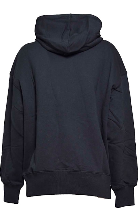 MSGM Fleeces & Tracksuits for Women MSGM Logo Printed Drawstring Hoodie