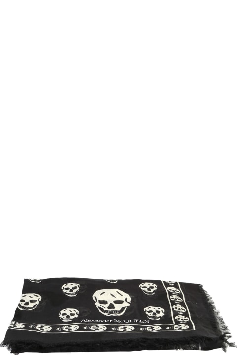 Scarves & Wraps for Women Alexander McQueen Skull Print Scarf